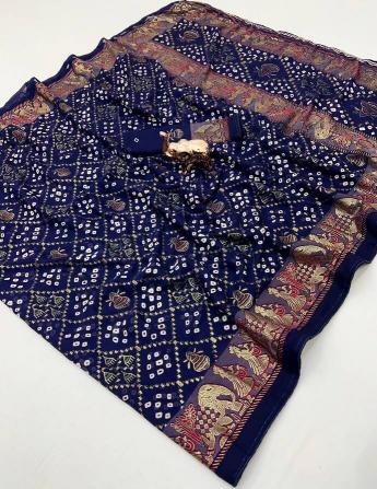 Vastrangan bandoli foil saree surat wholesale market